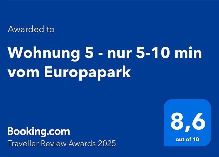 Wohnung 5 - Nur 5-10 Min Vom Europapark